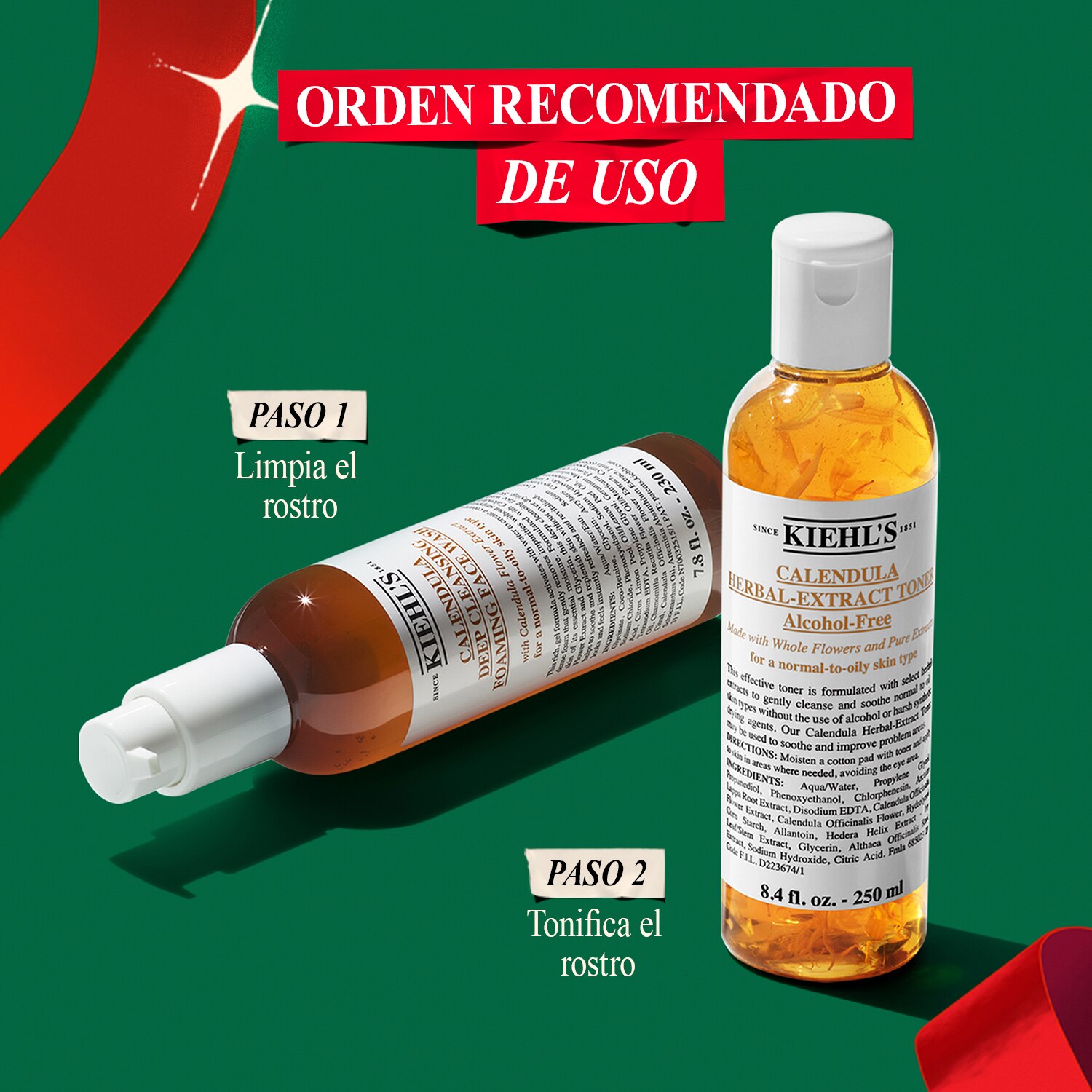 KIEHL'S CALENDULA DUO SET (SET PARA CUIDADO DE LA PIEL)